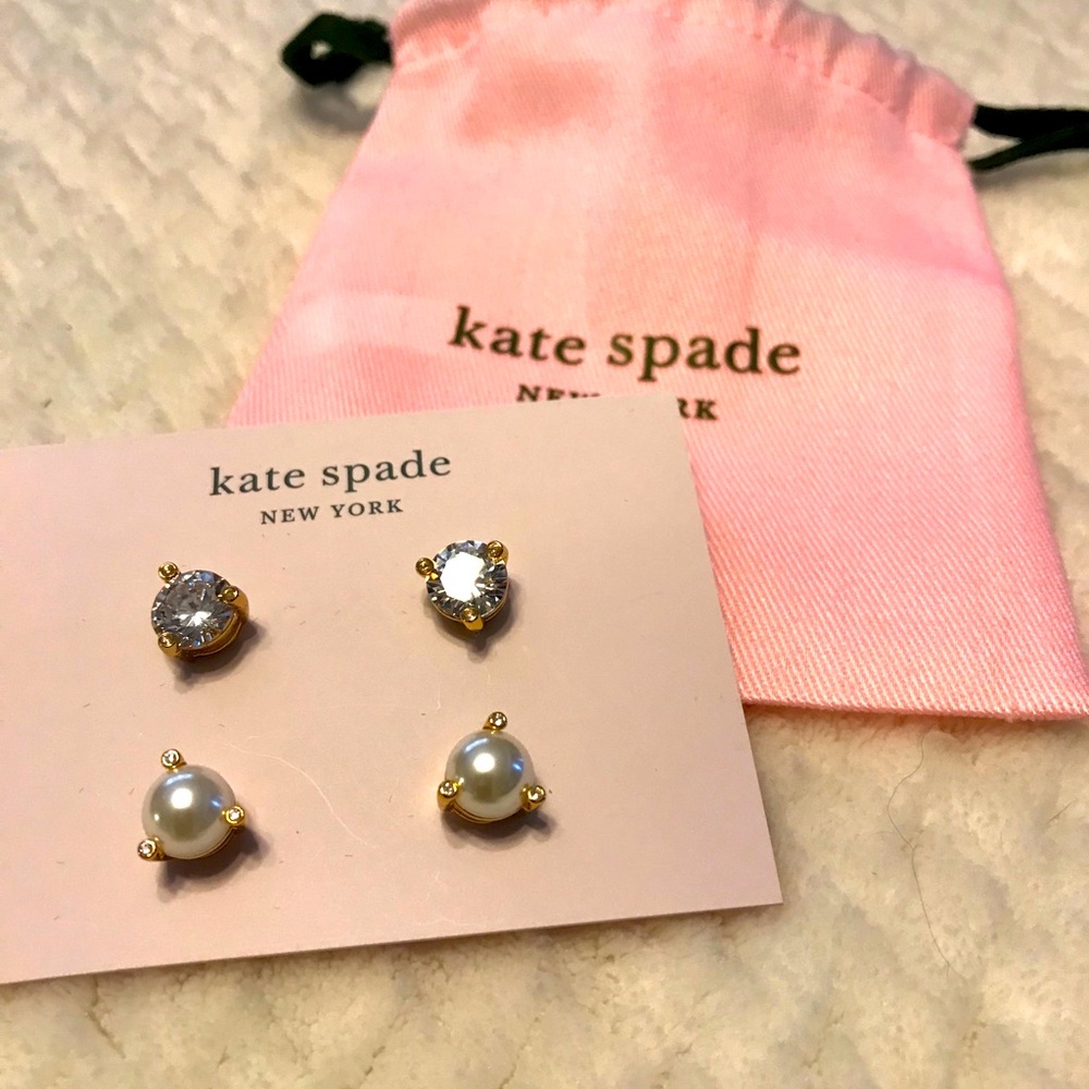 Kate Spade Stud Earring set of 2